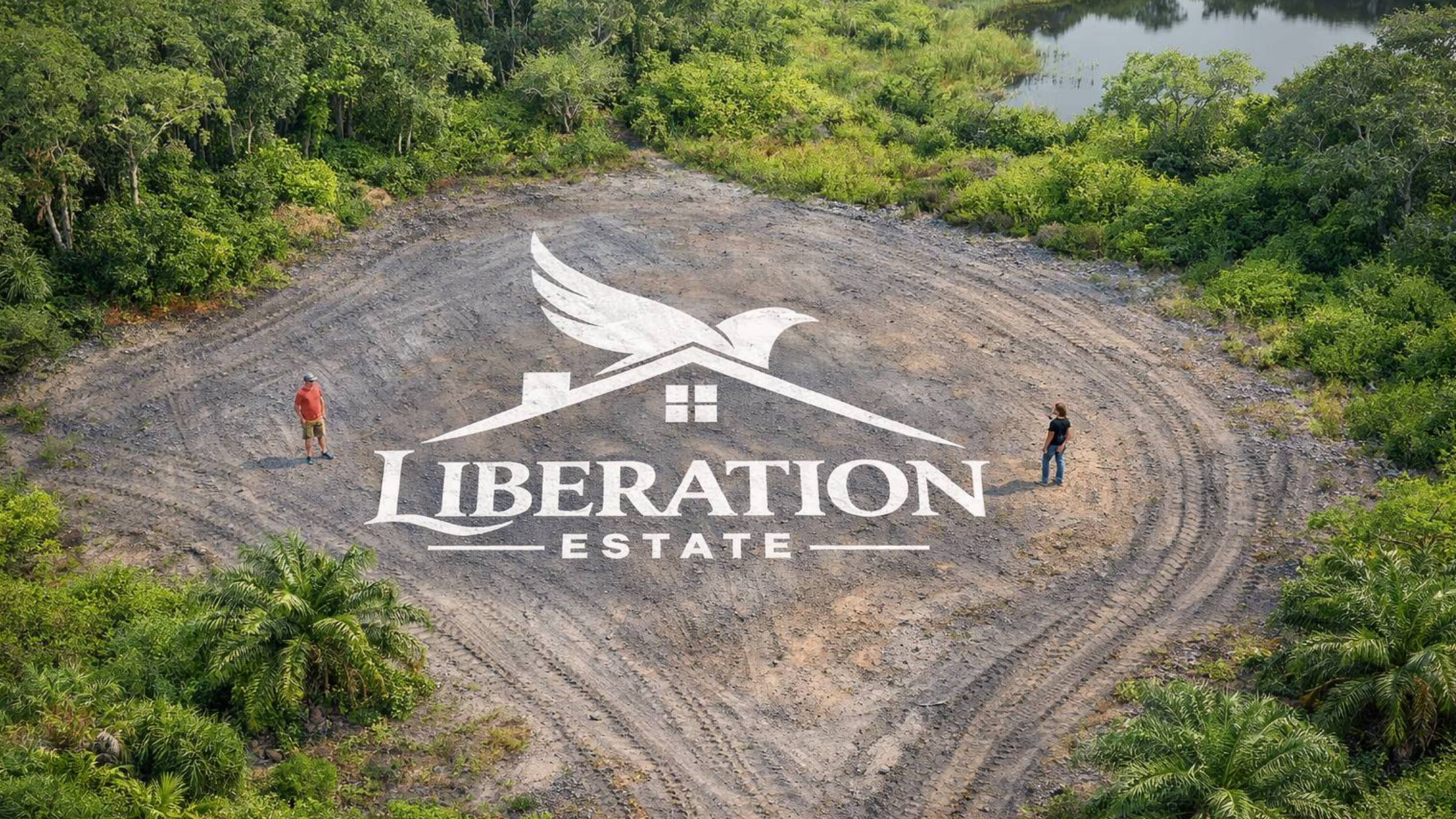 Aerial view of Liberation City Estate